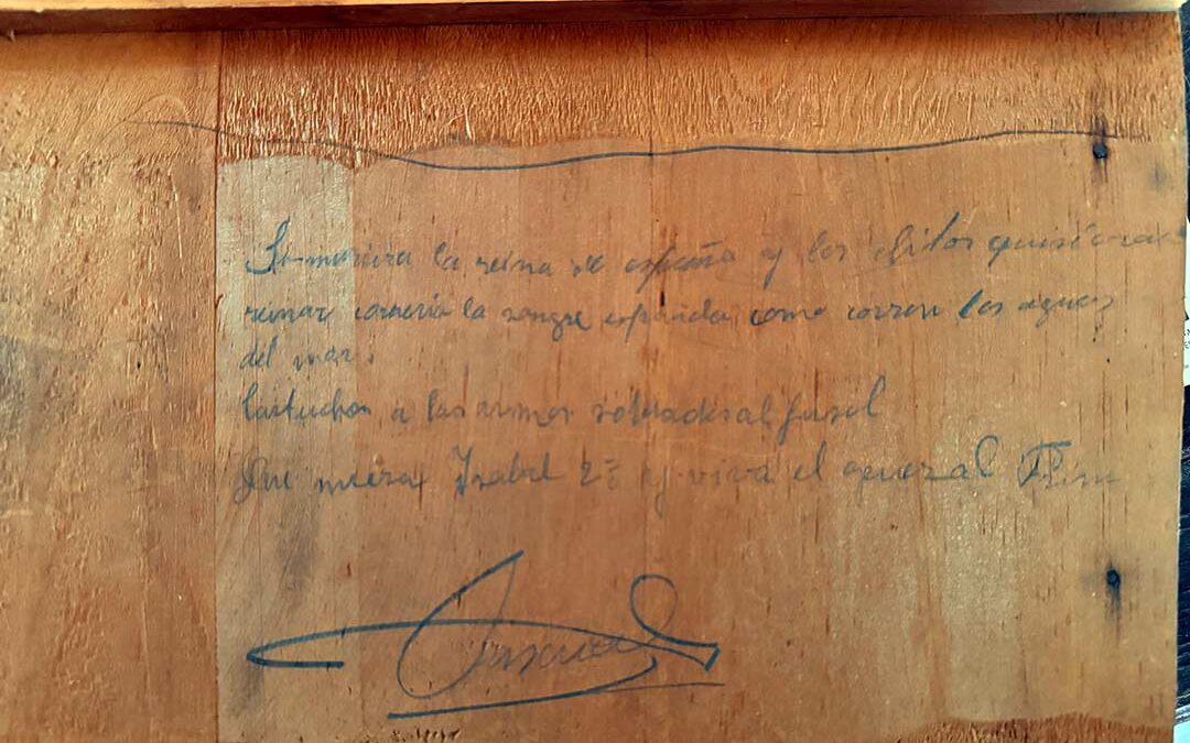Poesía en cajón de escritorio de Alfonsina Storni
